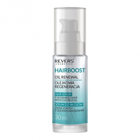 Import - Ser de netezire pentru par deteriorat cu ulei de cocos, Hairboost, Revers