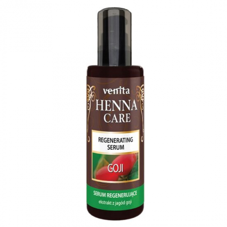 Ser pentru par regenerant, Henna Care, Venita, cu extract de goji, 50ml [0]