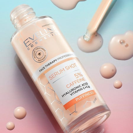 Ser pentru zona ochilor cu 5% cofeina EVELINE COSMETICS Serum Shot 30ml [1]