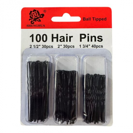 Import - Set 100 Ace par negre, 3 marimi