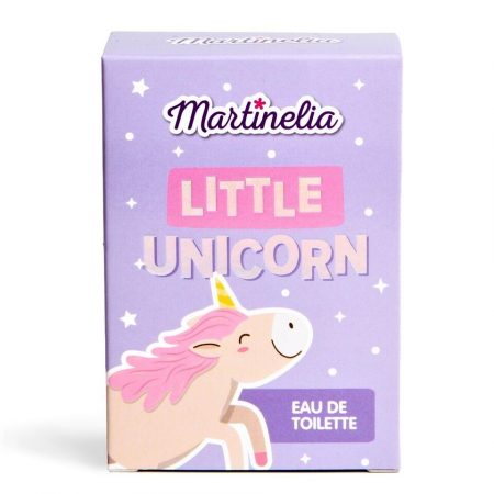 Set 11 bucati Apa de toaleta copii si tester Little Unicorn, Martinelia 52501, 30ml [3]