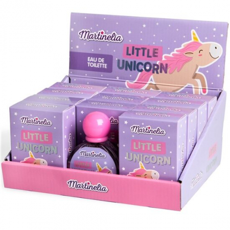 Import - Set 11 bucati Apa de toaleta copii si tester Little Unicorn, Martinelia 52501, 30ml