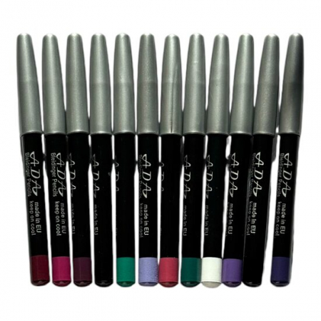 Import - Set 12 bucati Creioane cosmetice Ada, mix C