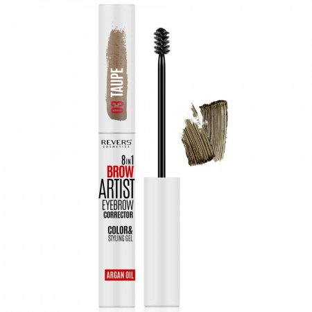 Set 12 bucati Gel styling corector sprancene 8 in 1 Brow Artist Revers, 7 ml [2]