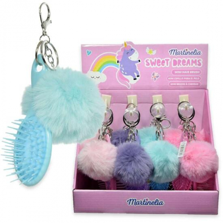 Import - Set 12 bucati perii par Pompom Martinelia 3021w