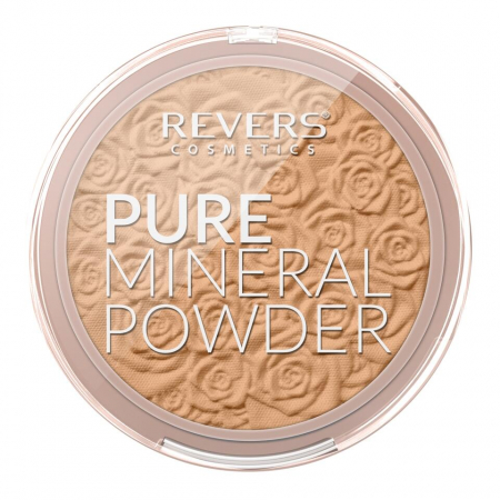 Set 12 bucati Pudra pentru fata, Compacta, Mineral Pure, Revers, 12 g [4]