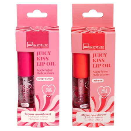 Set 12 bucati Self Love Affair Juicy Kiss – Ulei de buze, IDC Institute, 90416 [3]