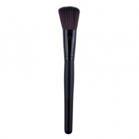 Set 12 pensule makeup Megaga, Lila Rossa, cu husa neagra [8]