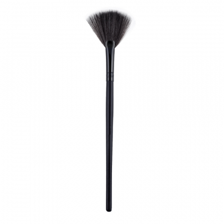 Set 12 pensule makeup Megaga, Lila Rossa, cu husa neagra [10]
