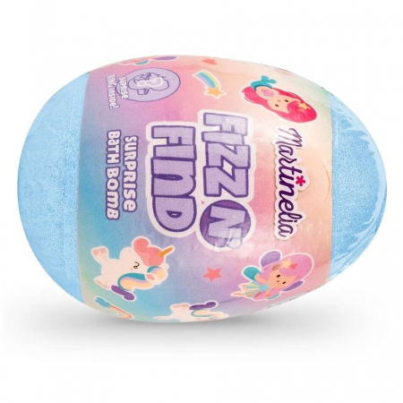 Set 16 bile de baie efervescente cu surpriza pentru copii Martinelia, 98212, 150 g [1]