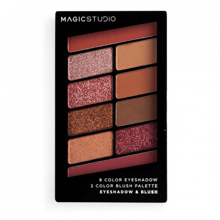 Set 16 bucati Paleta fard de pleoape și fard de obraz Shaky Magic Studio 60740 [3]