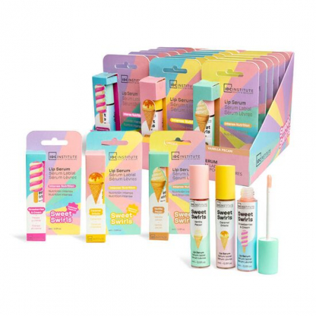 Import - Set 18 seruri pentru buze, Sweet Swirls , 44126, IDC Institute