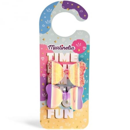 Import - Set 2 clame de par in forma de fundite I'll Be Ready in Minutes de la Martinelia 8906B