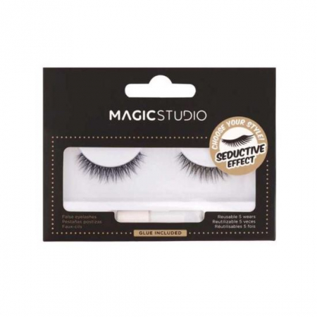MACHIAJ - Set 2 gene vegane Seductive Effect Faux Mink Magic Studio 10013, negre