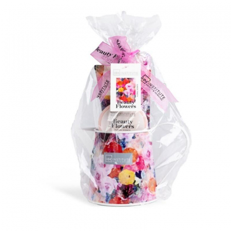 Set 2 produse cosmetice Beauty Flowers IDC Institute 44040, 90 ml si 90 g [1]