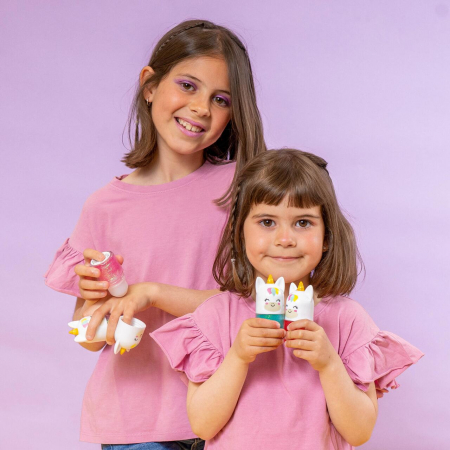 Set 2 Roll-on pentru fata si corp cu sclipici Martinelia 1168C, Rosu & Violet, 32g [3]