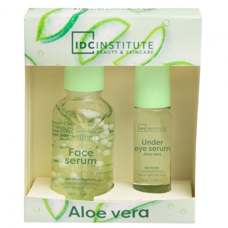 Set 2 Seruri pentru ingrijire faciala Aloe Vera Shinning, IDC Institute, 44156 [1]