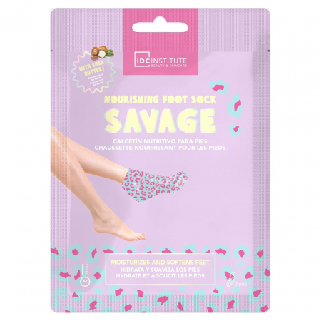 Set 2 sosete hidratante pentru picioare Savage, IDC Institute 11133 [1]