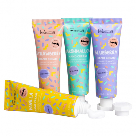 Set 24 bucati crema de maini Candy, 30 ml, 68039, IDC Institute [1]