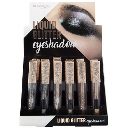 Fara Categorie - Set 24 bucati Fard de pleoape Lichid Glitter, Magic Studio MS60724