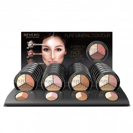 Fara Categorie - Set 24 bucati Kit contur Pure Mineral, Revers, 7,5g