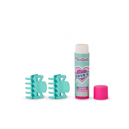 Set 24 bucati Pachet balsam de buze si 2 agrafe asortate Crush Martinelia 11101, 4 g [4]