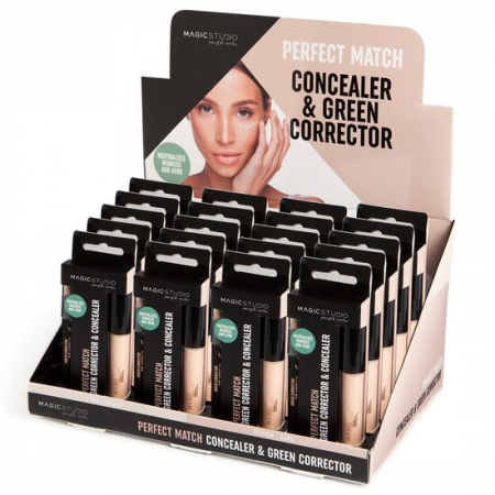 Fara Categorie - Set 24 bucati Perfect Match, anticearcan lichid 4 g si corector anti-acneic 2 g, Magic Studio