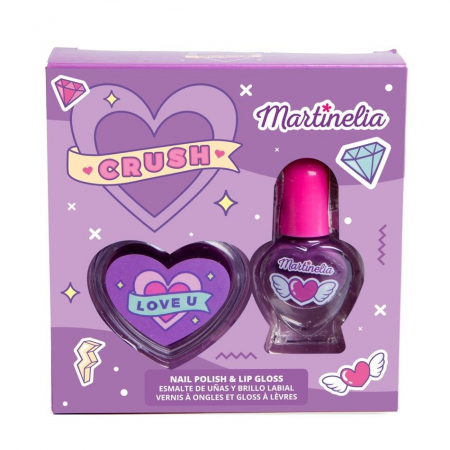 Set 24 de pachete cu gloss de buze si lac de unghii Crush Nail Duo, Martinelia, 82500 [7]
