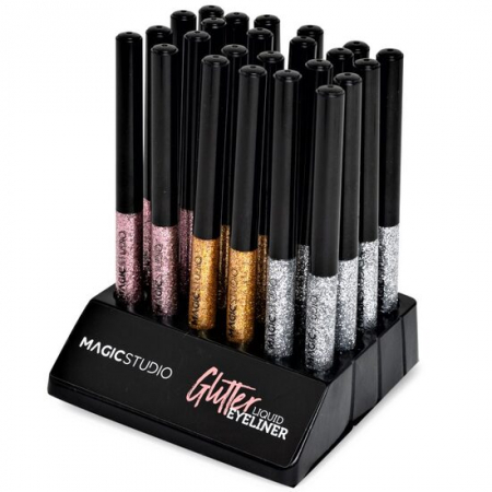 Fara Categorie - Set 24 Eyelinere liquid Glitter Magic Studio 24192, 3.5 ml