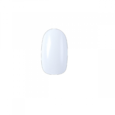Set 24 unghii artificiale Top Choice, 78378, albe ovale [1]