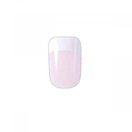 Set 24 unghii artificiale Top Choice, 78415, french patrate [1]