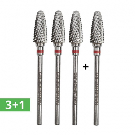 Pile electrice - Set 3+1 gratis - bit carbid - con robust fina #208