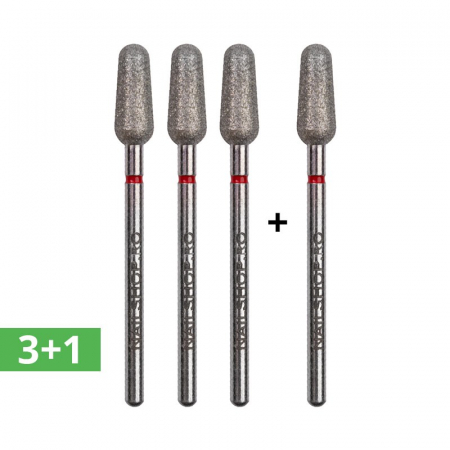 UNGHII - Set 3+1 gratis - bit diamant PRO - con robust fina #113P