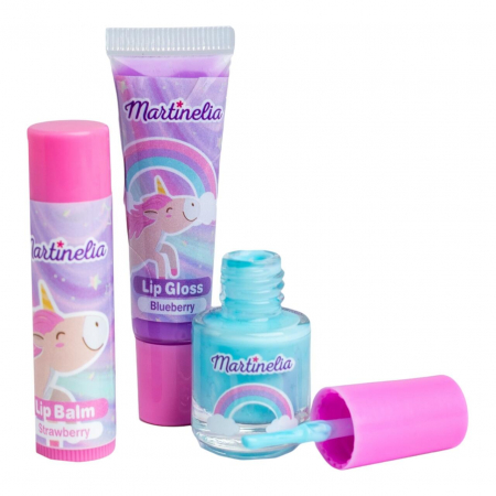 Set 3 accesorii cosmetice Little Unicorn Martinelia, 12085 [1]