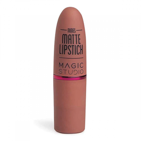 Set 3 buc Ruj buze mat, Nudes to Passion Matte Lipstick, Magic Studio 60732 - nude, red, wine [2]