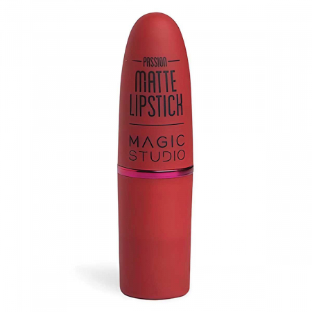 Set 3 buc Ruj buze mat, Nudes to Passion Matte Lipstick, Magic Studio 60732 - nude, red, wine [4]