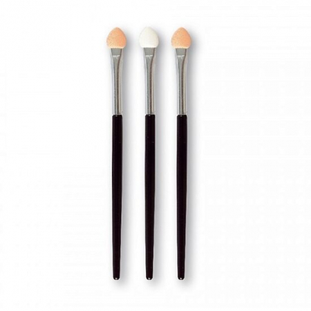 Import - Set 3 bucati Aplicator pentru fard de pleoape, Top Choice