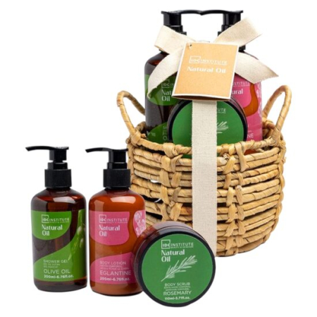Import - Set 3 produse de ingrijire corporala Natural Oil, IDC Institute, 42229