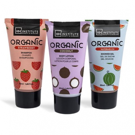 Set 3 produse de ingrijire corporala Organic, IDC Institute 44046, 150 ml [1]