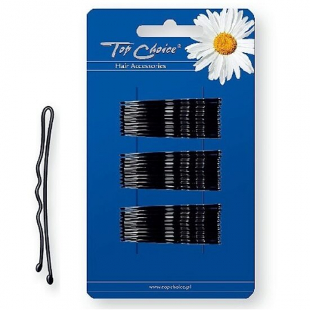 PAR - Set 30 Agrafe negre mici, Top Choice, TC3004