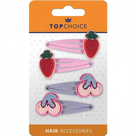 Import - Set 4 agrafe de par pentru copii Top Choice 26706