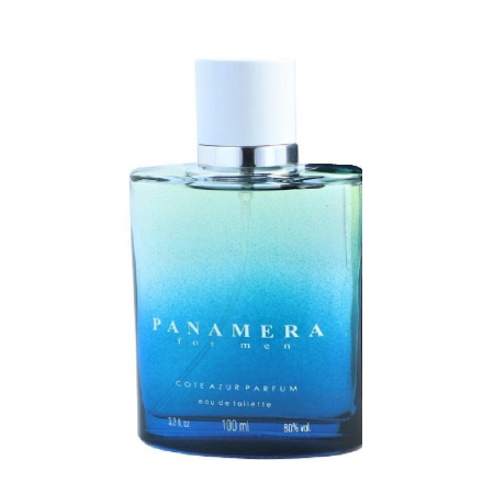 Set 4 Apa de toaleta Cote d'Azur Panamera Blue, barbati, 100 ml +Tester GRATUIT [2]