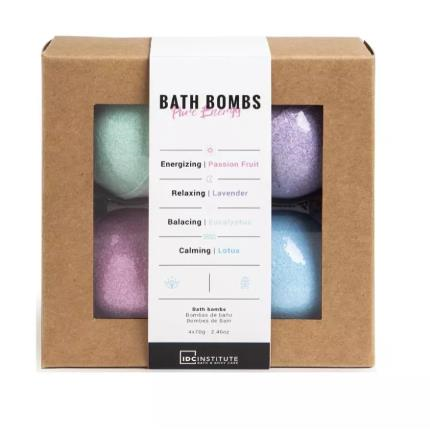 FATA, CORP - Set 4 bile de baie Pure Energy Multicolor IDC Institute 70 g
