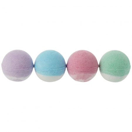 Set 4 bile de baie Pure Energy Multicolor IDC Institute 70 g [3]