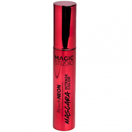 Set 4 bucati Mascara Neon Intense Color, Magic Studio 50519, 10 ml - albastru, mov, rosu, verde) [3]