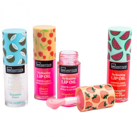 Import - Set 4 bucati ulei pentru buze, Skin Food Fresh, arome fructate, IDC Institute, 68106