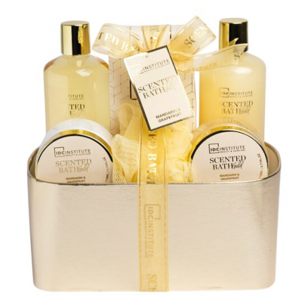 Import - Set 6 produse de ingrijire Scented gold, IDC Institute 12126, 1010 ml