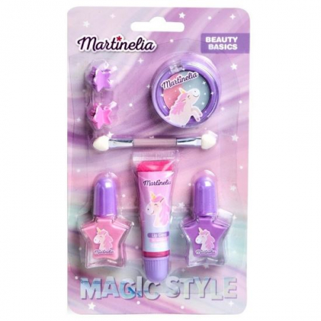 Import - Set 7 accesorii cosmetice Little Unicorn Beauty Basics Martinelia 11955