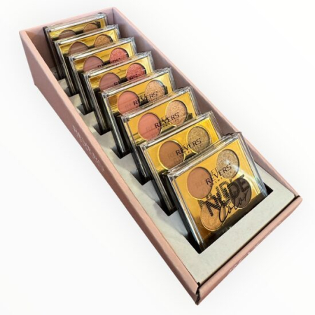 Import - Set 8 bucati Fard de pleoape Nude Color, Revers
