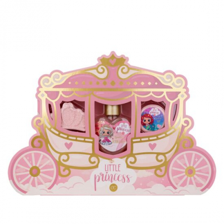 Import - Set 80 ml spumant de baie, 50 g bomba de baie, 20 g sapun solid, Accentra 6057148, cheescake si capsuni